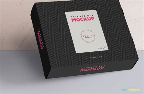 Download Round Pull Box Packaging Mockup